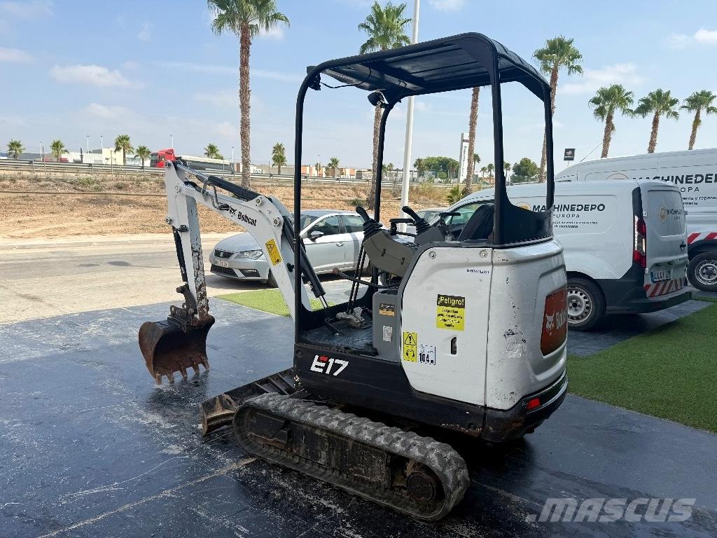Bobcat E 17 Mini ekskavatörler, 7 tona dek