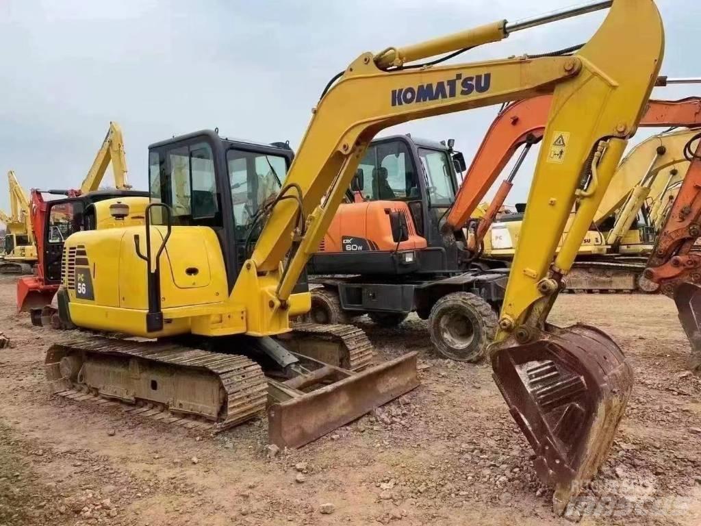 Komatsu 56 Mini ekskavatörler, 7 tona dek