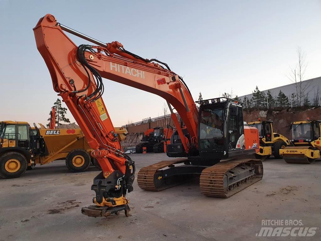 Hitachi ZX210LC-6 Paletli ekskavatörler