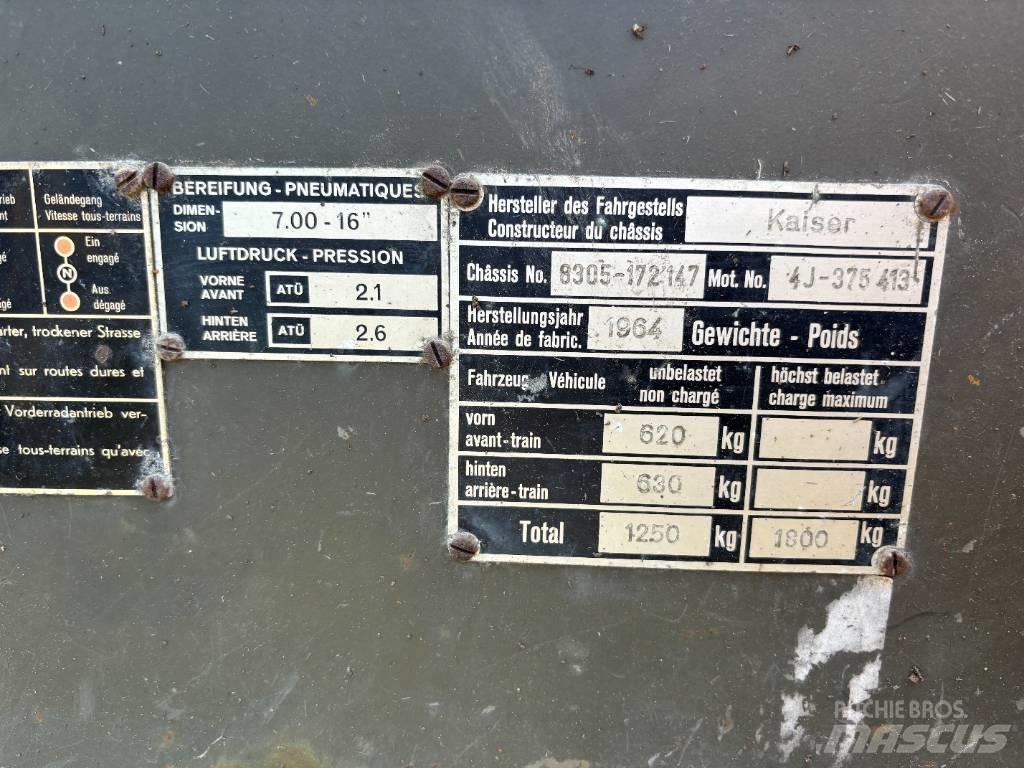 Jeep CJ 5 Kaiser Otomobiller