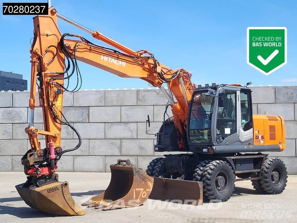 Hitachi ZX170W -3 Lastik tekerli ekskavatörler