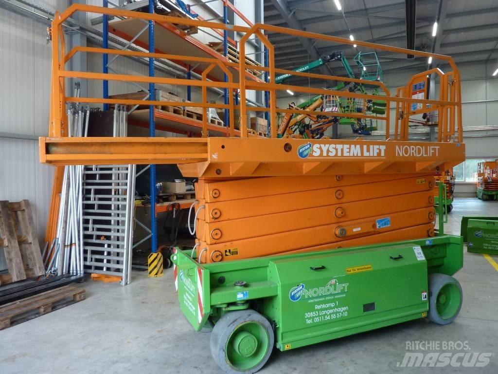 HAB S 152 10 E2WD Makasli platformlar