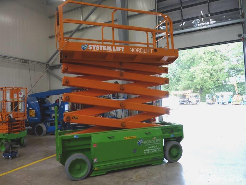 HAB S 152 10 E2WD Makasli platformlar