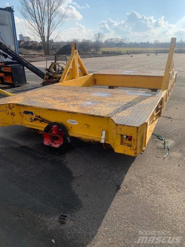 Drum rail trailer Demiryolu bakım araçları