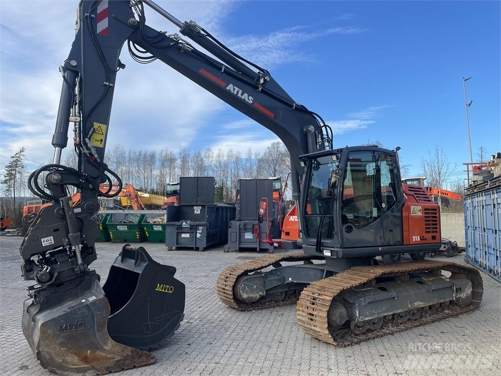 Atlas 215LC SR Paletli ekskavatörler