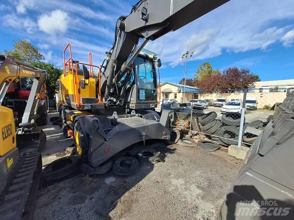 Volvo EW160E Lastik tekerli ekskavatörler