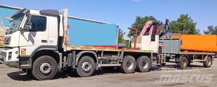 Volvo FM 460 Flatbed kamyonlar
