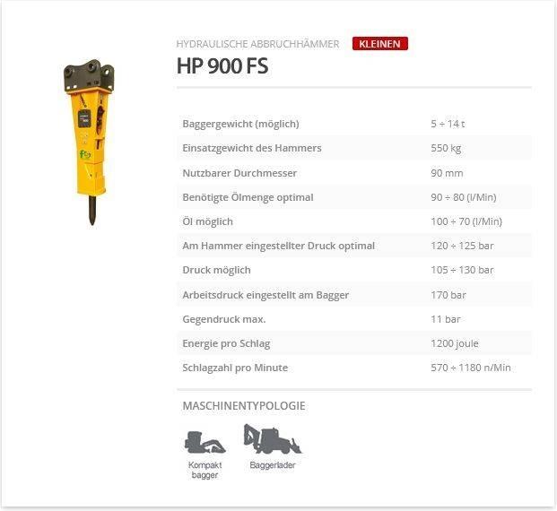 Indeco HP 900 FS Hidrolik kırıcılar