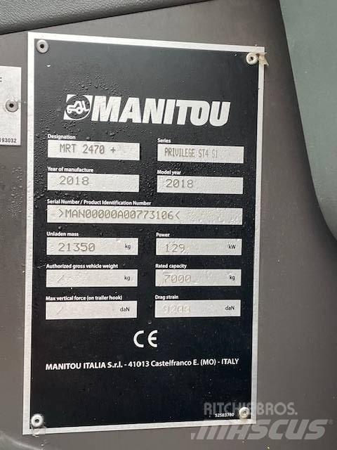 Manitou MRT2470 Teleskopik yükleyiciler