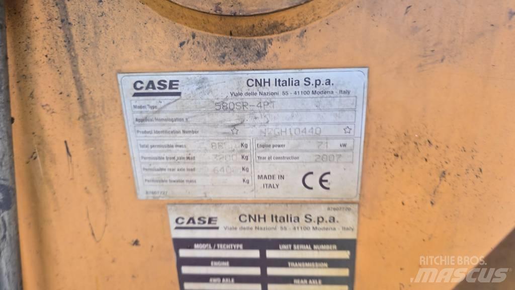 CASE 580 SR Kazıcı yükleyiciler - beko loder