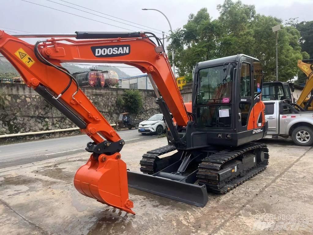 Doosan DX55-9C Mini ekskavatörler, 7 tona dek