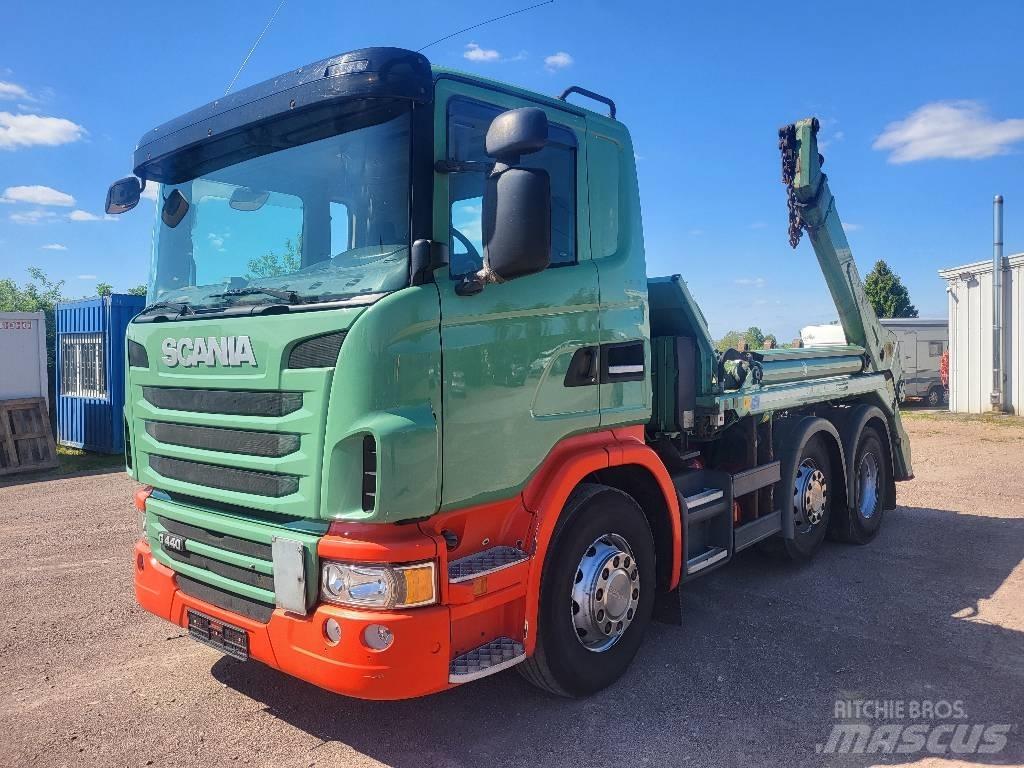 Scania G440LB 6x2 Römorklar, konteyner