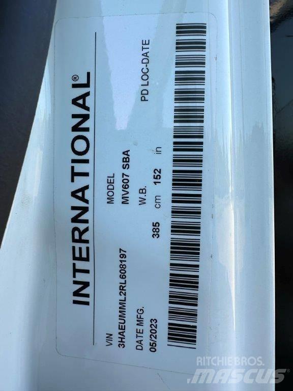 International MV Damperli kamyonlar