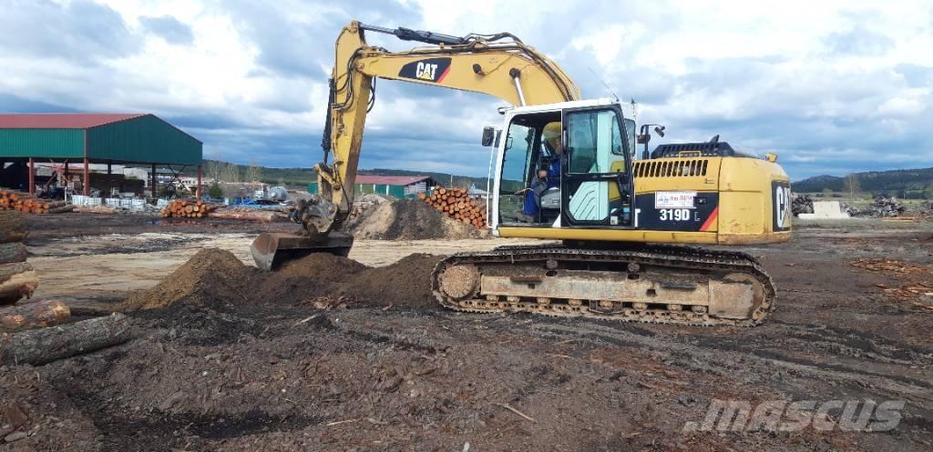 CAT 319 D LN Paletli ekskavatörler