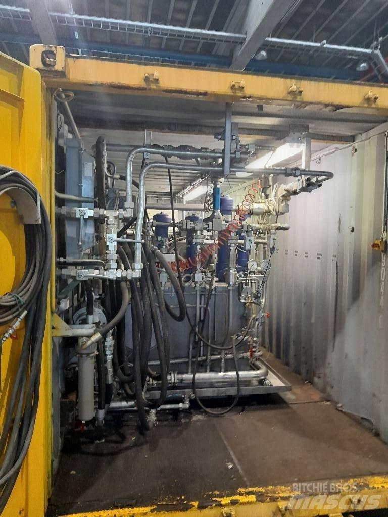  Huuhtelukontti GS Boru hattı ekipmanları