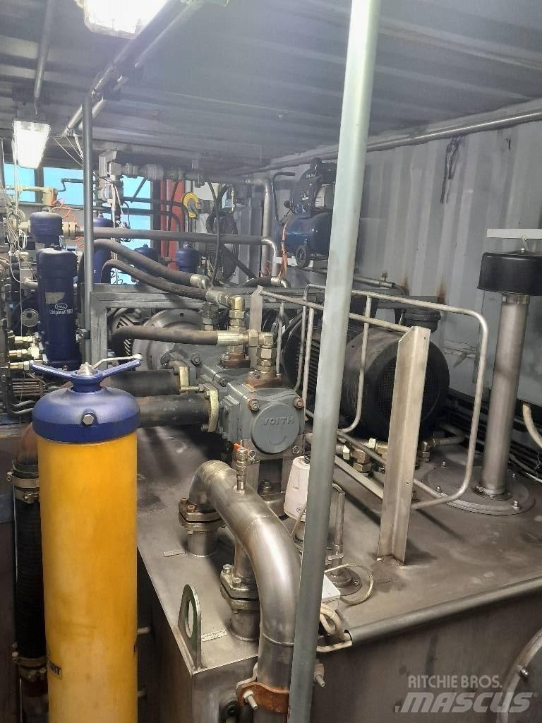  Huuhtelukontti GS Boru hattı ekipmanları