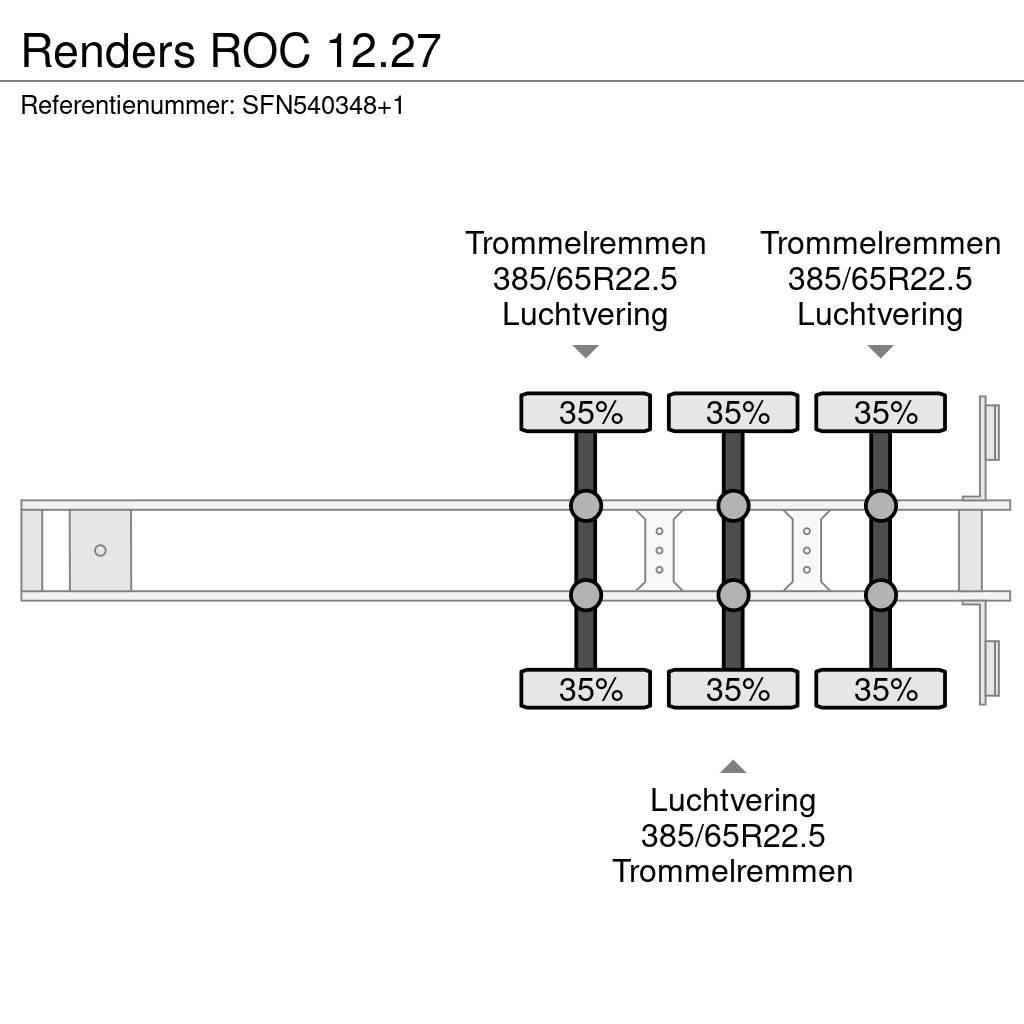 Renders ROC 12.27 Flatbed çekiciler