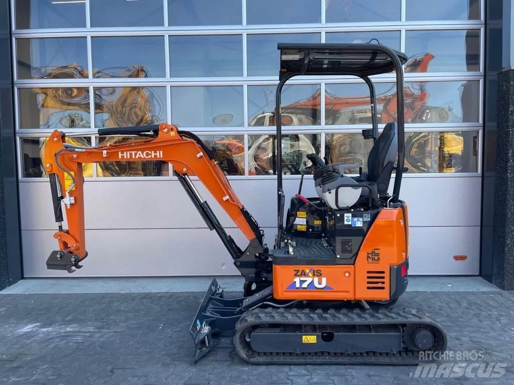 Hitachi ZX17U Mini ekskavatörler, 7 tona dek