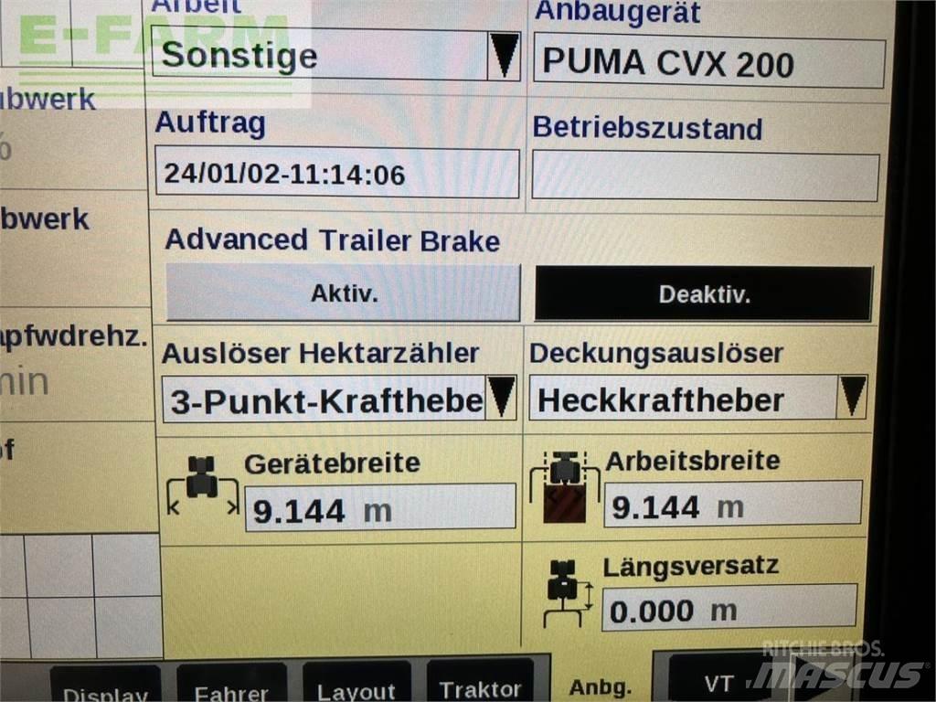 Case IH puma 200 Traktörler