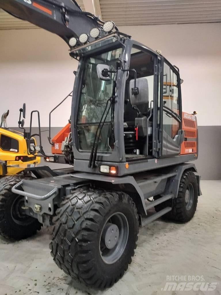 Atlas 160 W Lastik tekerli ekskavatörler