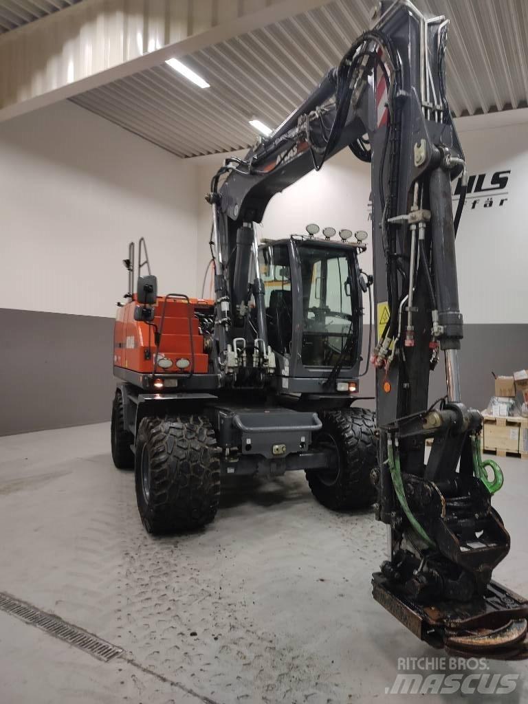 Atlas 160 W Lastik tekerli ekskavatörler