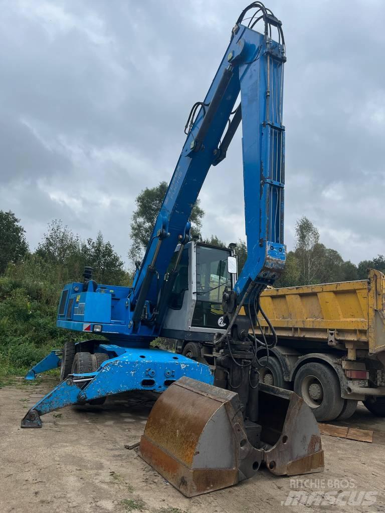 Fuchs MHL 320 Lastik tekerli ekskavatörler