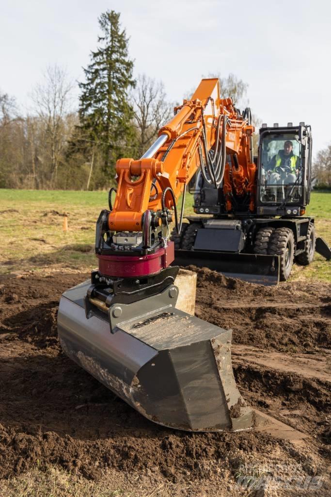Hitachi ZX 150 W-7 Lastik tekerli ekskavatörler