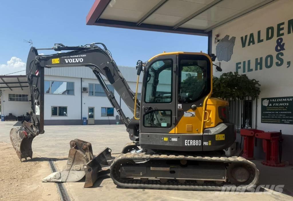 Volvo ECR 58 D Mini ekskavatörler, 7 tona dek