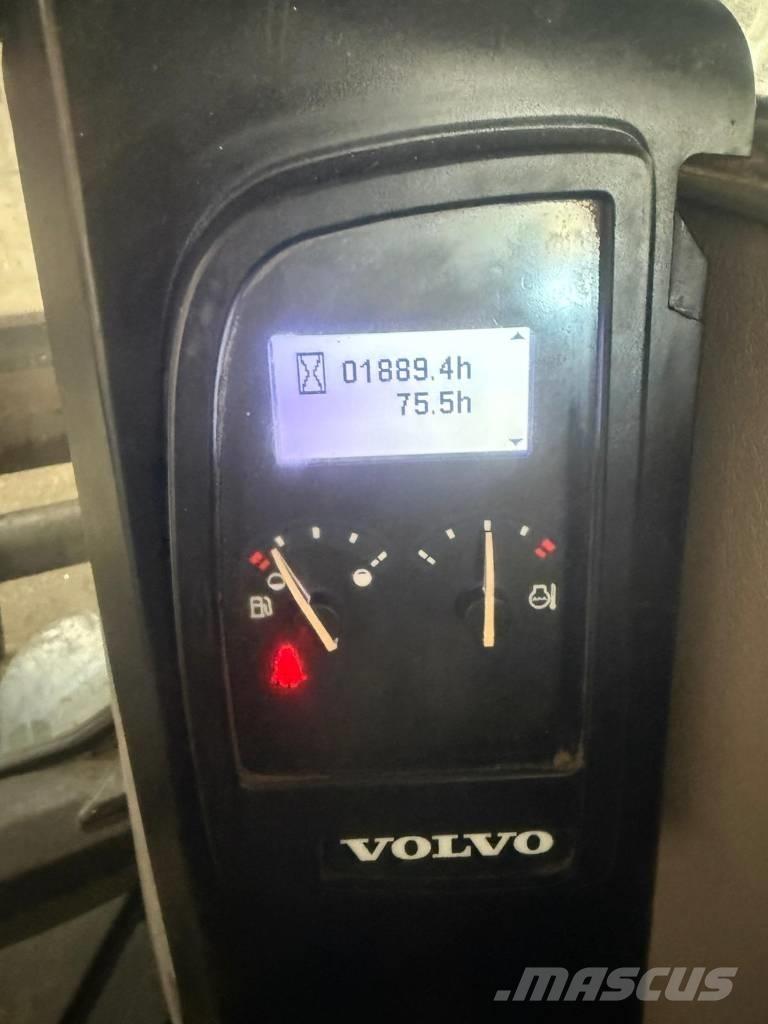 Volvo ECR 88 D Mini ekskavatörler, 7 tona dek