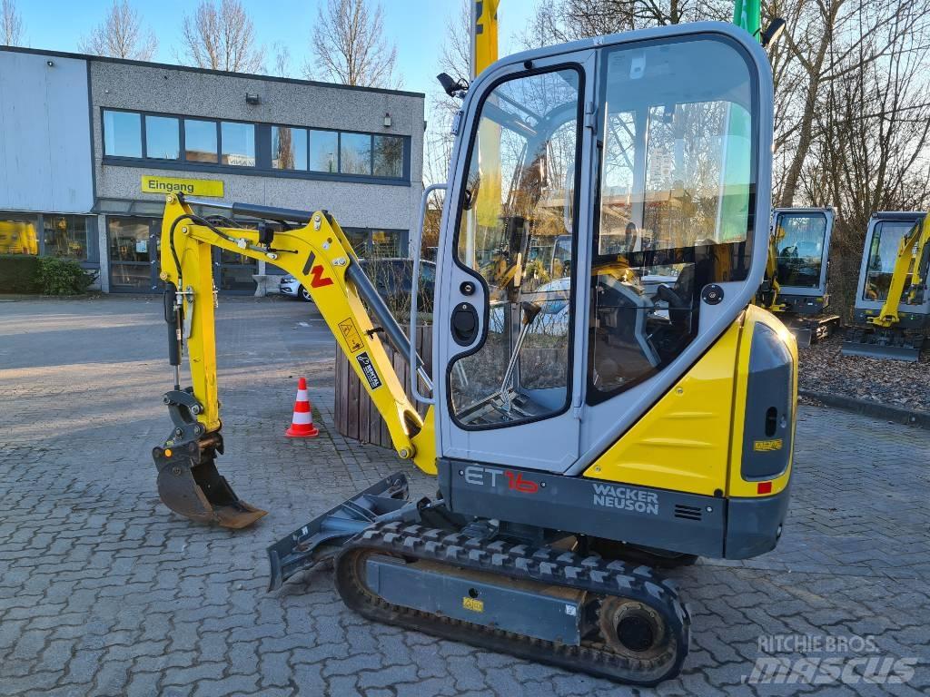 Wacker Neuson ET16 Paletli ekskavatörler
