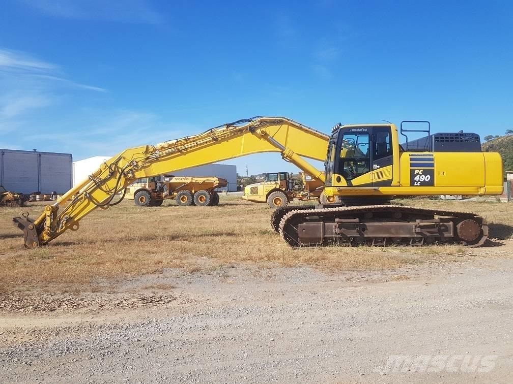Komatsu PC 490 LC-10 Paletli ekskavatörler