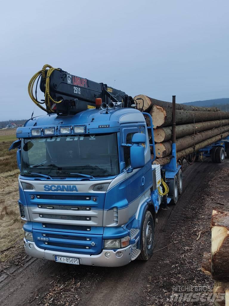 Scania R 620 Tomruk kamyonlari