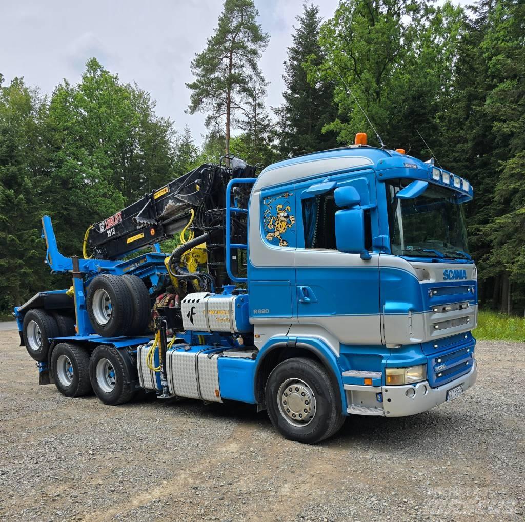Scania R 620 Tomruk kamyonlari