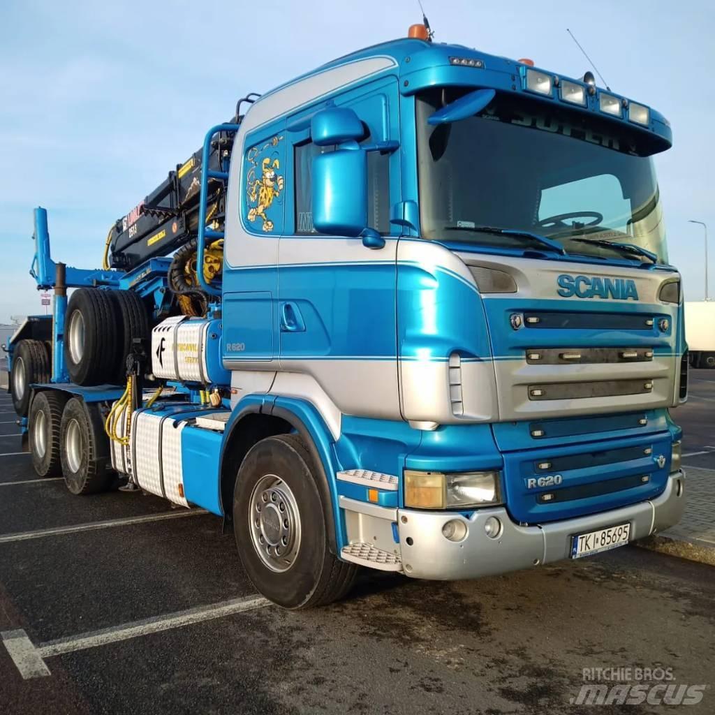 Scania R 620 Tomruk kamyonlari
