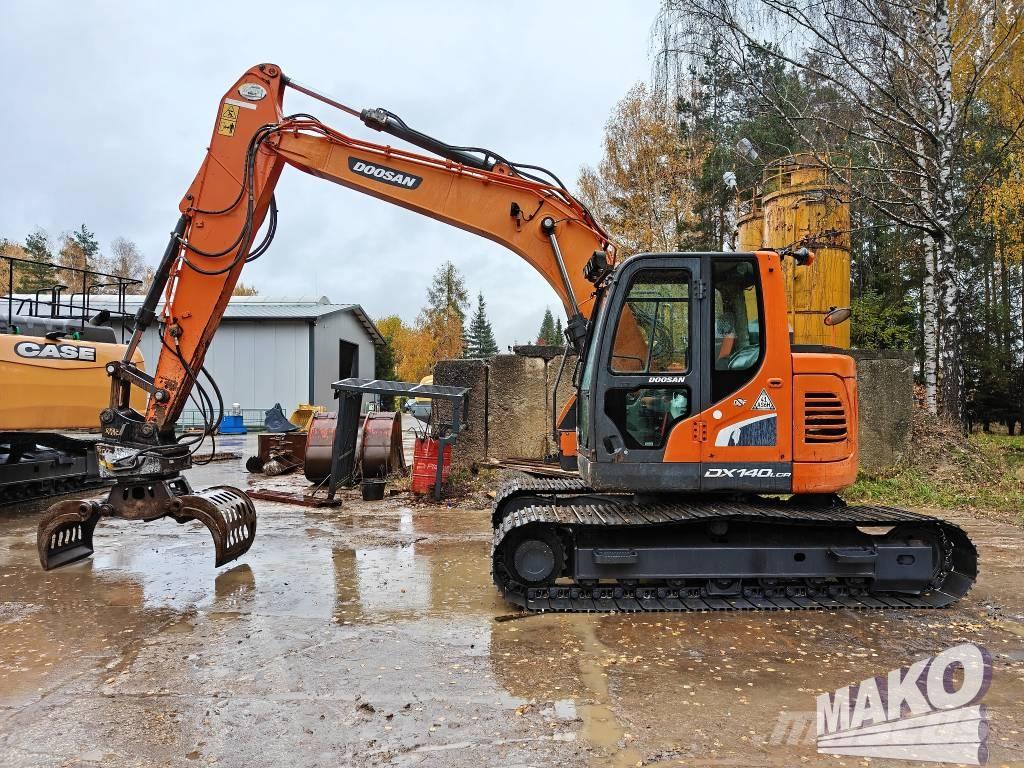 Doosan DX 140 LCR Paletli ekskavatörler