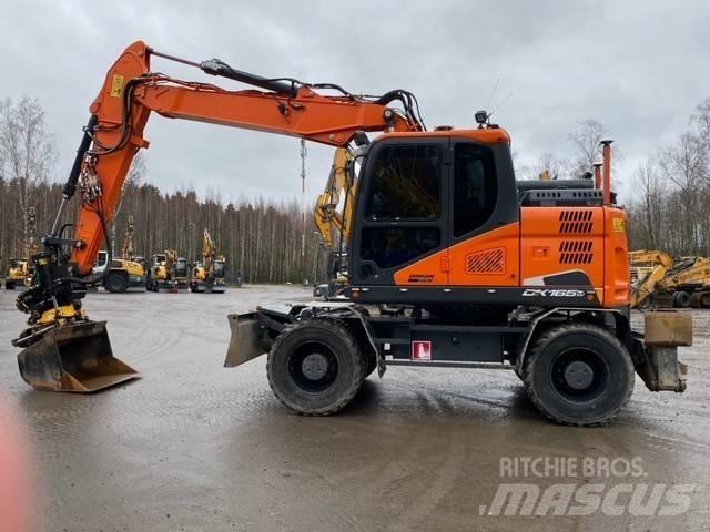 Doosan DX165W-5 Lastik tekerli ekskavatörler