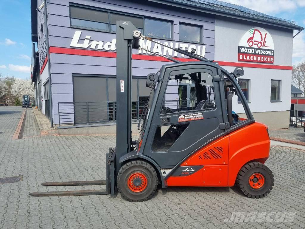 Linde H30T-02 LPG'li forkliftler