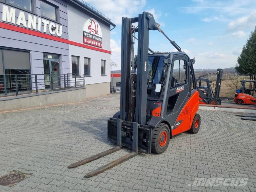 Linde H30T-02 LPG'li forkliftler