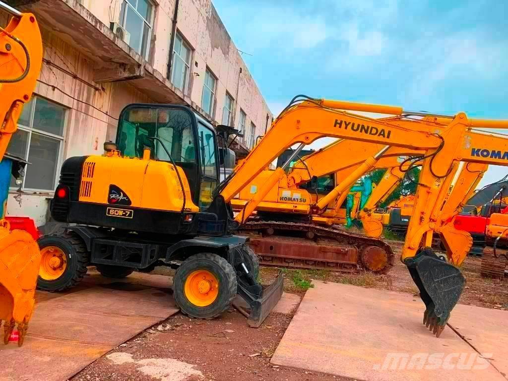 Hyundai Robex 60 W-7 Lastik tekerli ekskavatörler