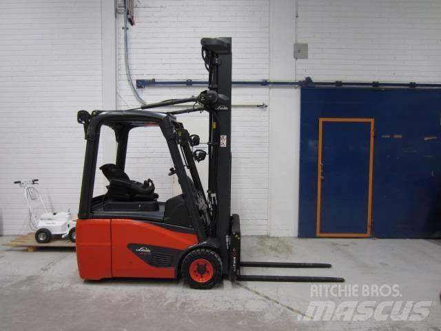 Linde E 16 C-02 Elektrikli forkliftler