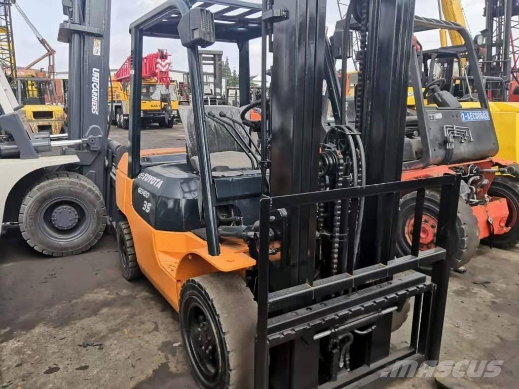 Toyota 3.5 ton Dizel forkliftler