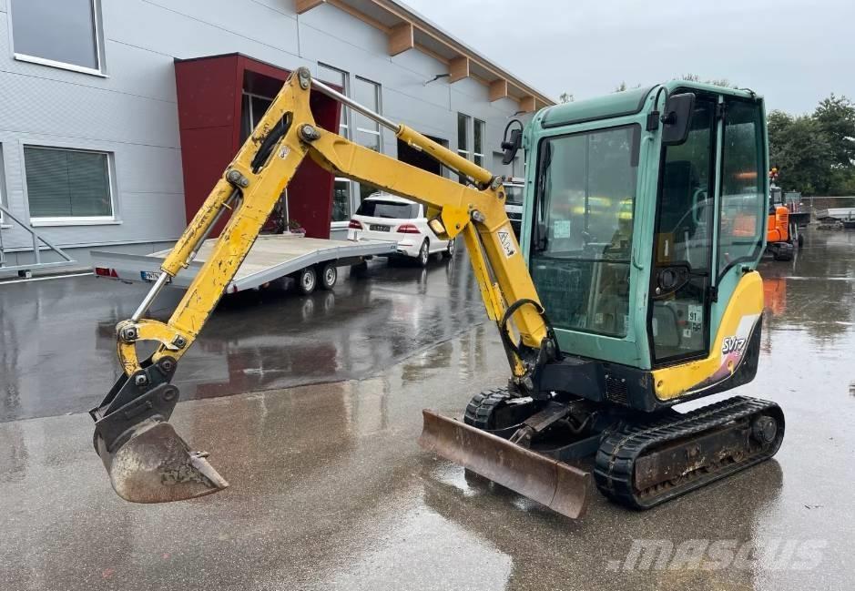 Yanmar SV 17 Mini ekskavatörler, 7 tona dek