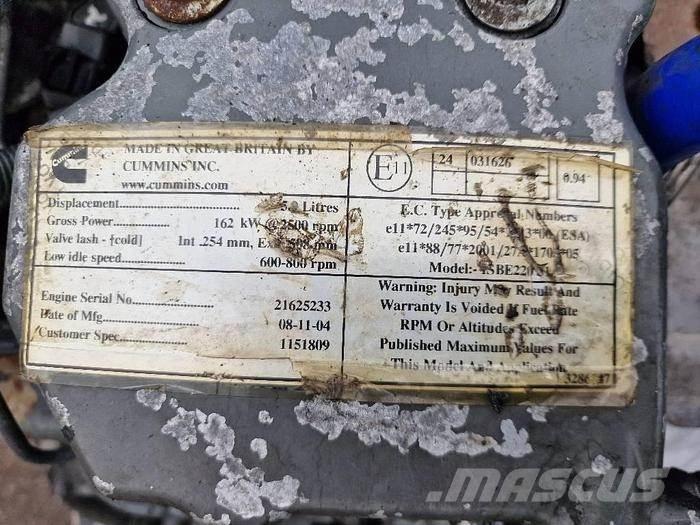 Cummins ISBE 220 Diger aksam