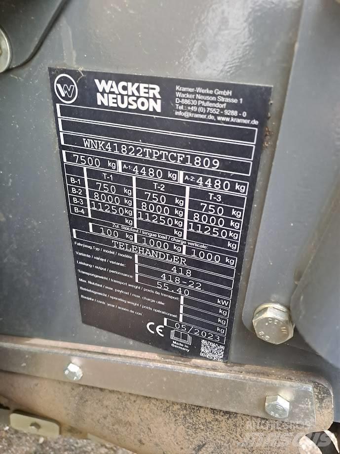 Wacker Neuson TH 627 Teleskopik yükleyiciler