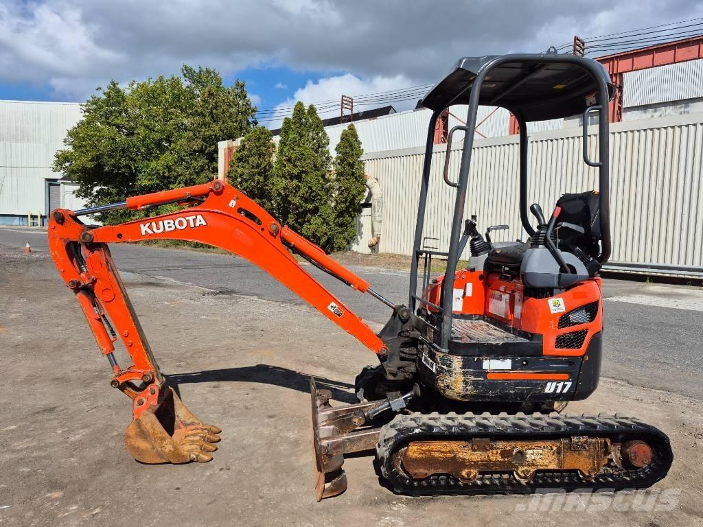 Kubota U 17 Mini ekskavatörler, 7 tona dek