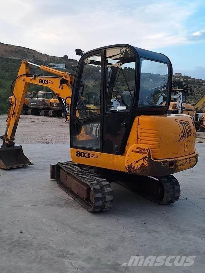 JCB 803PLUS Mini ekskavatörler, 7 tona dek