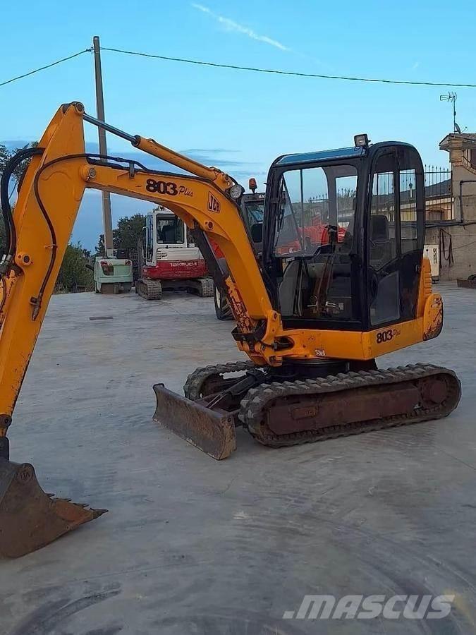 JCB 803PLUS Mini ekskavatörler, 7 tona dek