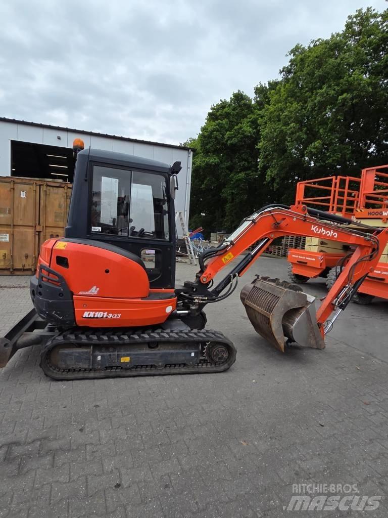 Kubota KX 101-3 A Mini ekskavatörler, 7 tona dek