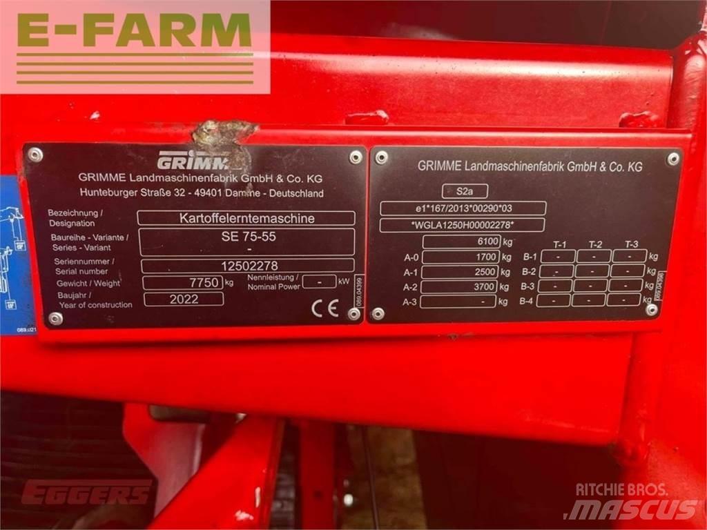 Grimme se 75-55 sb Patates ekipmanları - Diğer