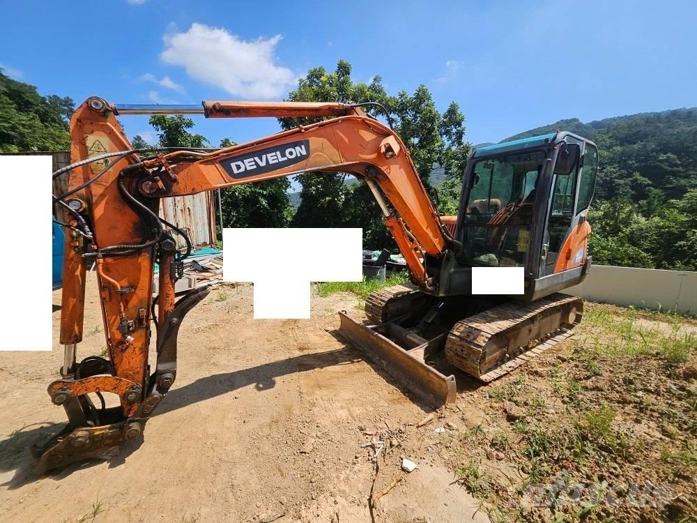 Doosan DX 55 Mini ekskavatörler, 7 tona dek